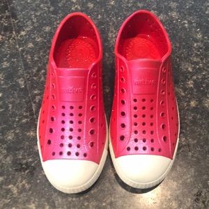 Girls Size 13 Native shoes
